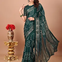 Mitera Bandhani Printed Bandhani Saree-picture-55