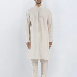 SULAKSHACOUTUREZ Men Embroidered Regular Kurta with Churidar-picture-50