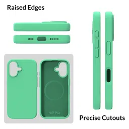 SPRIG Solid Printed iPhone 16 Plus Bumper Case Mobile Accessories image 3