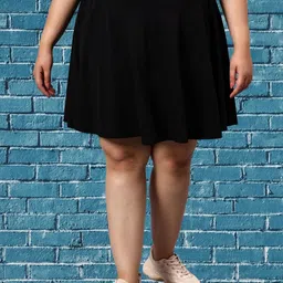 BAESD Flared Above Knee Skirt-picture-34