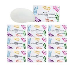 CARET ORGANIC 10 Pcs Glutathione & Vitamin C Skin Lightening Soap-75g Each-36