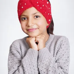 Bharatasya Girls Knitted Headband-image-39