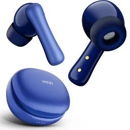 Duopods I2, 45Hrs Playtime, HD Call, Fast Charging, IPX4, Low Latency, 5.3v Bluetooth Headset-3