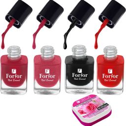Perfect Stay Trendy Safe & Fast Dry ,Nail Art ,Glossy Finish Nail Polish Combo-14