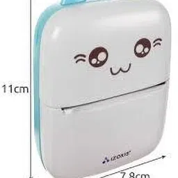TECHEL Portable Mini Printer Bluetooth 2 roll xdf13 camera-27