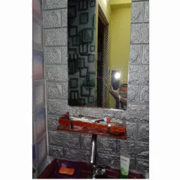 ranns 12" x 18" Inch Rectangular Mirror F_B Bathroom Mirror image 3