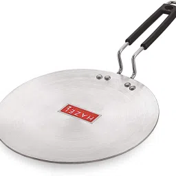4mm Aluminium Chapati Roti Tawa, 22.5 cm, Silver. Tawa 16 cm diameter-22