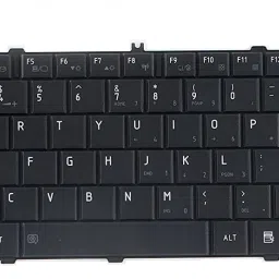 SOLUTIONS-365 COMPATIBLE LAPTOP KEYBOARD FOR TOSHIBA C640 WITHOUT BACKLIT BLACK US Internal Laptop-size Laptop Keyboard Compatible with Desktop, Laptop, Mac-12