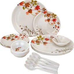 Pack of 24 Melamin Select(102)Beautyfull Dinner/Lunch&Dining Set 24 Pcs Of Melamine Dinner Set-image-11
