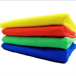 ZEDFIBER HAND TOWEL, Face Towel, Plain Hanky 350 GSM Handkerchief, RUMAL, NAPKIN 40X40CM ["Yellow","Green","Blue","Red"] Handkerchief-image-20