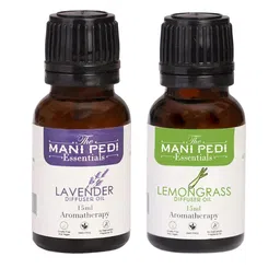 The Mani Pedi Essentials Set Of 2 Grey Lavender & Lemongrass Aroma Oil Diffusers 15 ml-81