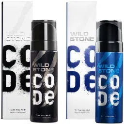 CODE Chrome & Titanium Perfume Body Spray-For Men-10