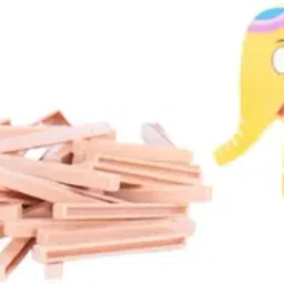glenston funny game elephant stack game wooden image 4