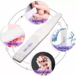 appetina Buffer nail art combo of 3 ,1 block buffer ,1 soft buffer, hard buffer image 2
