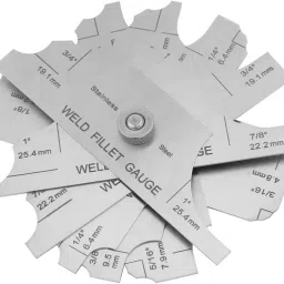 Fillet Weld Gauge 1/8 to 1” 7 Blades in one Set Fillet Snap Gauge-picture-2