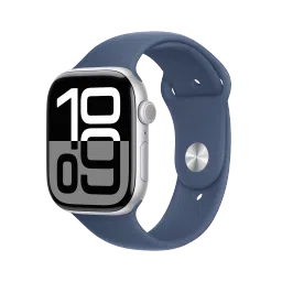 Apple Watch Series 10 GPS+Cellular with Sport Band - M/L (46mm Retina LTPO3 OLED Display, Silver Aluminium Case)-picture-28