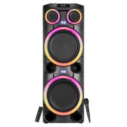 Croma Explode 2.0 1400W Bluetooth Party Speaker with Mic (RGB Party Laser Light, Preset EQ Modes, Black)-picture-6