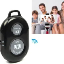 Belphegor SET OF 2PC Camera Wireless Bluetooth Remote Controler Shutter For Selfie Stick-Tripod- Phone Camera Remote ControlCamera Remote Control image 2