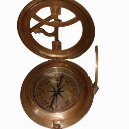 SUNDIAL NAVIGATION BRASS COMPASS Compass-41