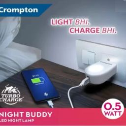 crompton 0.5 W Basic Round 2 Pin LED Bulb image 2