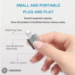 Orionis Charging & OTG Combo USB A to Type C Cable USB-A to Type C/Lightning Adapter Combo Set image 4