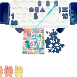 5 in 1 Learning Shape Matching Magnetic Fishing Table Toy Limited Edition-15
