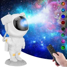 Astronaut Galaxy Projector with Remote Control - 360° Adjustable Timer Night Lamp-image-38