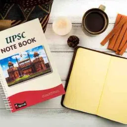 SPIRAL NOTEBOOK UPSC Mains Answer Writing Civil exam Booklet 70gsm quality A4 Notebook HARD COVER WITH TRANSPARENT COVER PROTECTOR 150 Pages-10