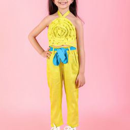LIL DRAMA Girls Top with Palazzos-image-68
