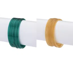 1ST TIME Set Of 24 Turquoise Blue Alloy Bangles-picture-29