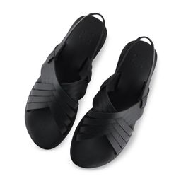 SKO Women Open Toe Flats with Buckles-picture-17