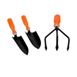 Go Hooked Pack of 3 Hand Cultivator Trowel Trowel Transplanter Gardening Tool Kit-43