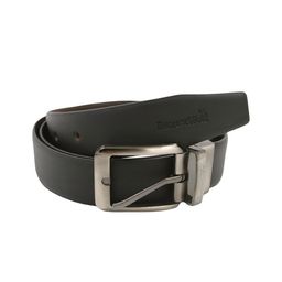 Everestwolf Men Textured Leather Formal Reversible Belt-image-77