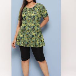 BAESD Printed Swimming Dress-picture-32
