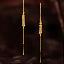 Raj And Deb Gold-Plated Brass Earrings-image-84