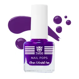 TWOO The Wise Old Owl Nail Pops Nail Polish- 5 ml- Purple Punch-50