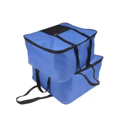 prettykrafts Blue & Black 2 Pieces Reusable Multi-Utility Organisers-54