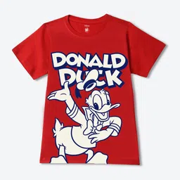 YK Disney Boys Mickey Mouse Printed Applique T-shirt-image-25
