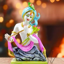 CraftVatika White Figurine Showpiece-image-74