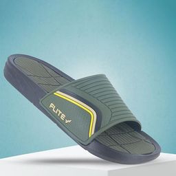 FLITE Men Textured Slip-OnOpen Toe Flip Flops-2