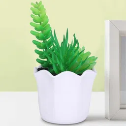 Ekhasa Green 1 Pieces Succulent Artificial Plant With Pot-image-65