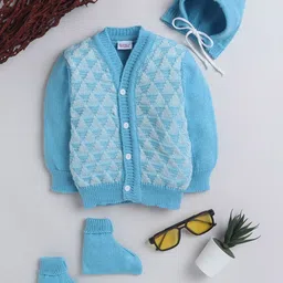 Little Angels Boys Infants 3-Pcs Baby Apparel Gift Set-image-26