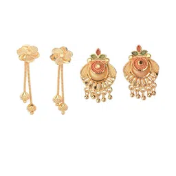 Beadworks Contemporary Drop Earrings-picture-39