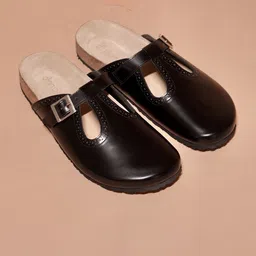 dmodot Men Leather Hoffler Corko Caro Slip-On Sneakers-image-25
