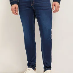 THE BEAR HOUSE Men Skinny Fit Mid-Rise Light Fade Stretchable Jeans-picture-19