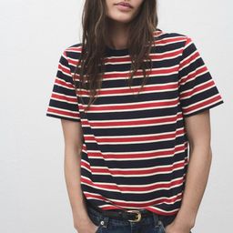 MANGO Striped Pure Cotton T-shirt-picture-27