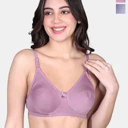 SKDREAMS Women Pack Of 2 All Day Comfort Non-Wired Full Coverage Bra-picture-15