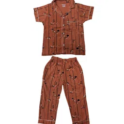 Zoom Minimondo Kids Printed Night suit-image-83