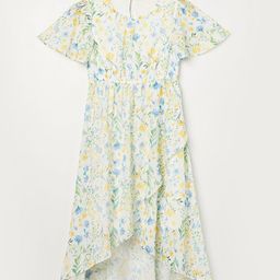 Fame Forever by Lifestyle Girls Floral Print Flared Sleeve Fit & Flare Dress-37