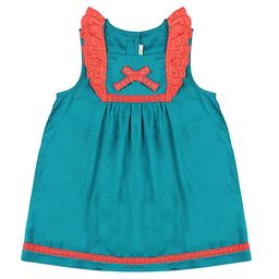 ShopperTree Girls Round Neck A-Line Dress-image-68